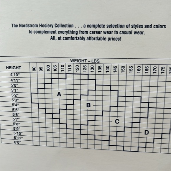 Nordstrom control top pantyhose reinforced toe sheer size B Country Green new - Picture 4 of 5